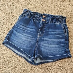 Kendal + Kylie Blue Jean Shorts for Women